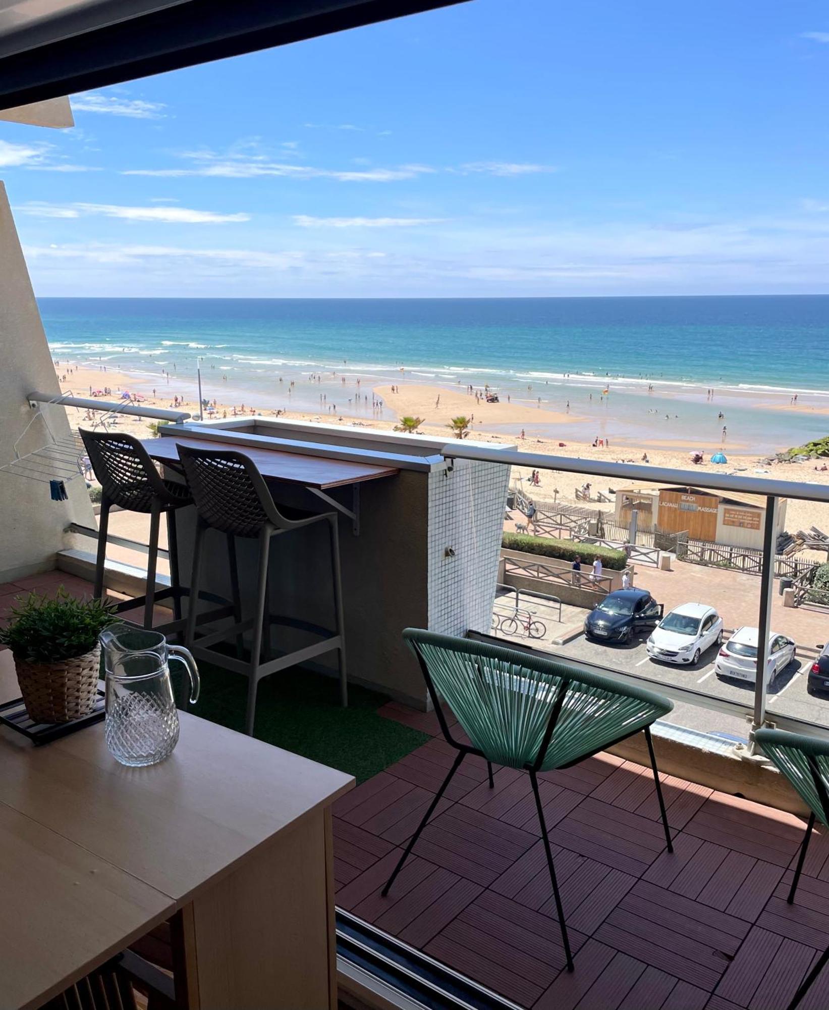 Studio Vue Imprenable Sur Ocean 라카노오세앙 외부 사진